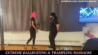 EXTREME Ball Busting & Trampling DOMINATION - {SD 720P}