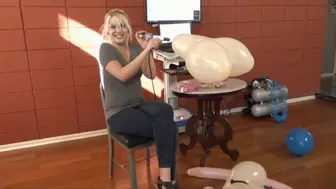 Abby Marie Measures Bachelorette Party Balloons (MP4 1080p)