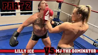 Lilly Ice vs MJ Boxing - Part 2 HDWMV