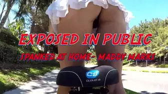 Exposed in Public, Spanked at Home- Maddy Marks - 1080p