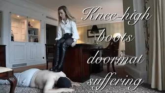 Knee-high Boots Doormat Suffering