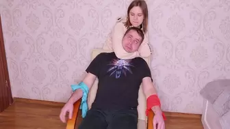 Tied to a chair (mov)