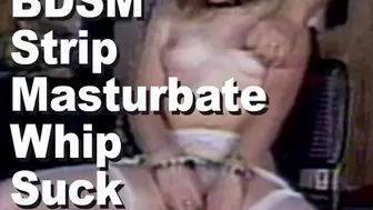 Skye Slavegirl & Carter Stevens BDSM Strip Masturbate Whip Suck CSVS50