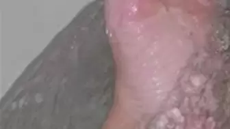 Feet playing in the bath