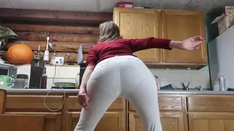 Tighty Whiteys in the kitchen