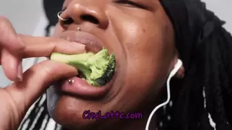 Eating Crunchy Veggies with My Mouth Open - 1080 MP4