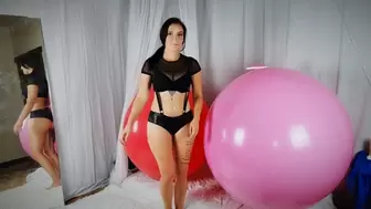 Playing With Big Balloons!