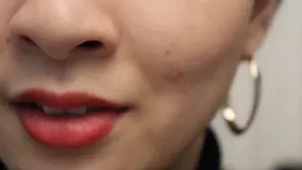Aurora Pinches Her Sexy Nose