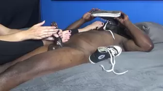 Cum on Lana's Stinky Feet (With Bonus Footage)