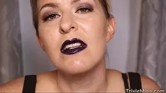 Dark Purple Lips