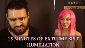 15 Minutes of EXTREME Spit Humiliation - {HD 1080P}