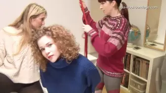 BONDAGE LESSONS IN WOOL TIGHTS