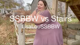 SSBBW vs Stairs