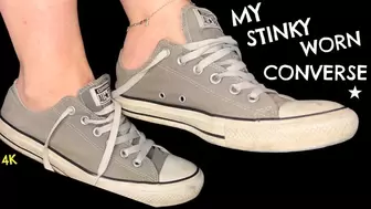 My Stinky and Worn Converse in 4K