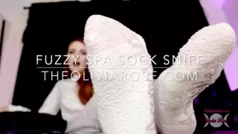 Fuzzy Spa Socks Sniff (4K)