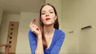 Sexy red mouth