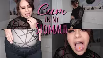 Cum In My Stomach