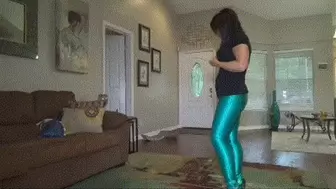 STRIPPED OF HER DISCO JEANS HOGTIED_MP4HD