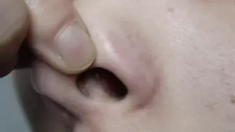Aurora's Close Up Nose