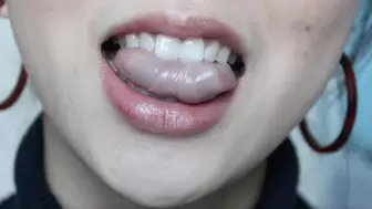 Aurora's Little Teeth Tease