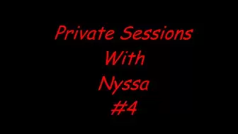 PRIVATE SESSIONS #4 (WMV FORMAT)