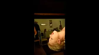 Face fucking and deepthroating with cum on face and mouth