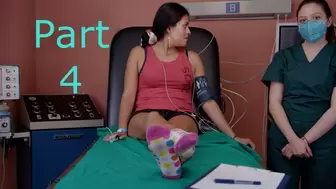 Part 4: Vanessa didn't expect to be tickled; In a real hospital, NO safeword (FullHD 4 cameras 60fps MP4, 3D audio surround)
