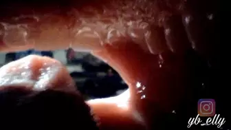 Realistic view in my mouth
