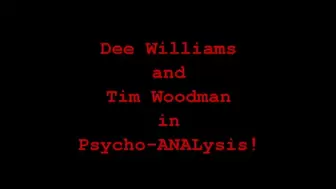 Dee Williams ANALysis 1
