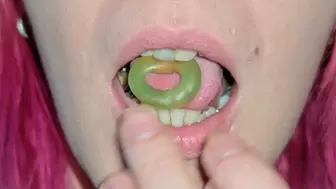 Gummys on my tongue