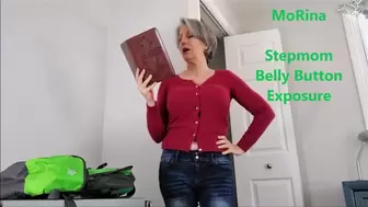 StepMom Belly Button Exposure