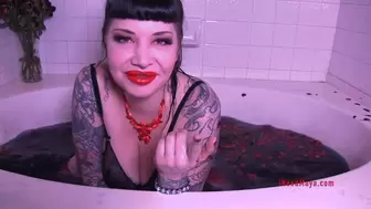 Quick VDay Sensual Bath Tease