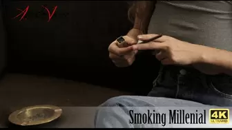 Smoking Millennial (SD, mobile version) - Classic Smoking Fetish Art Show!