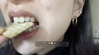 Aurora's Mouth Eats Triskets