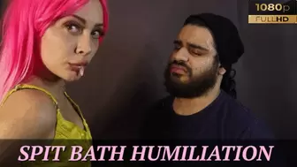 Spit Bath Humiliation - {HD 1080P}