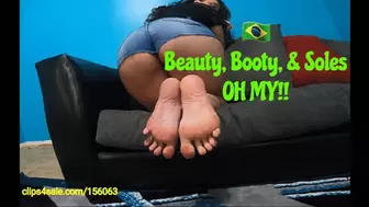 Brazilian Beauty, Booty & Soles Oh My!! - 4K