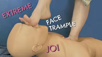 Extreme Face Trample JOI