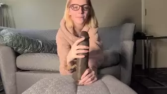 JOI with my 12in dildo