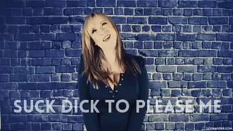 Suck dick to please Me