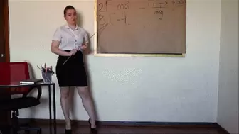 Remote control from the teacher : humiliation lesson (HD)