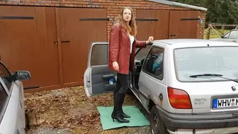 First driving around with ´89 Ford Fiesta