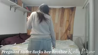 Pregnant Step-Sister fucks her step-brother