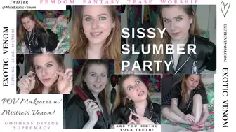 POV Sissy Slumber Party Makeover!