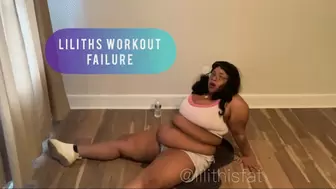 Gaining Feedee Workout Failure