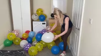 Balloon popping