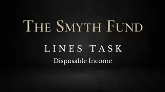 LINES TASK: Disposable Income