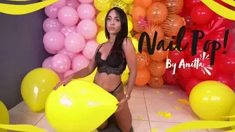 Anitta Sexy Nail Pop 16" Yelloow - 4K