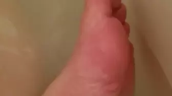 Footsie with my hand