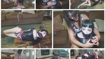 19 YEAR OLD GIRL HELPLESSLY BOUND & GAGGED_MP4