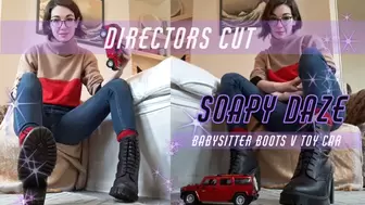 Directors cut: Babysitter boots tease and car crush